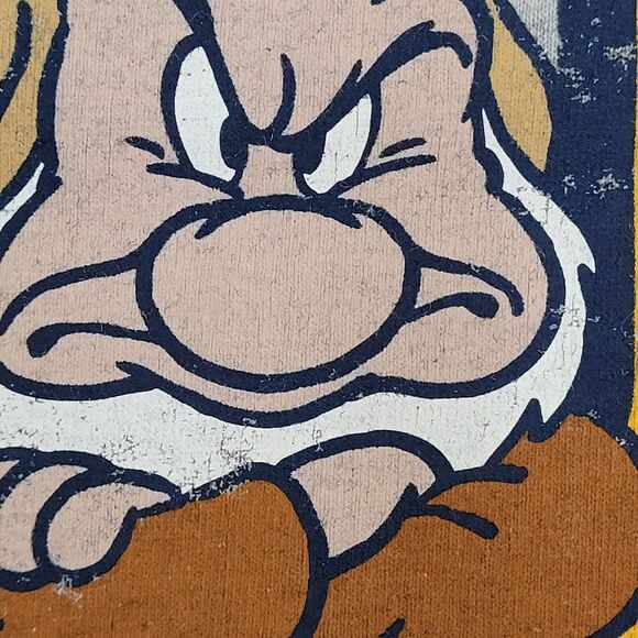 Vintage Y2K Disney Funny Grumpy Shirt 2XL 26x30 Snow-White - Picture 11 of 13